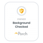 Owner Background Checked Badge